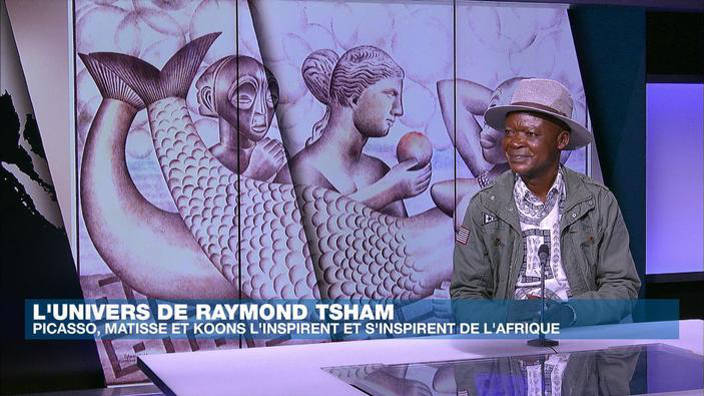 Raymond Tsham, l'artiste congolais qui réalise